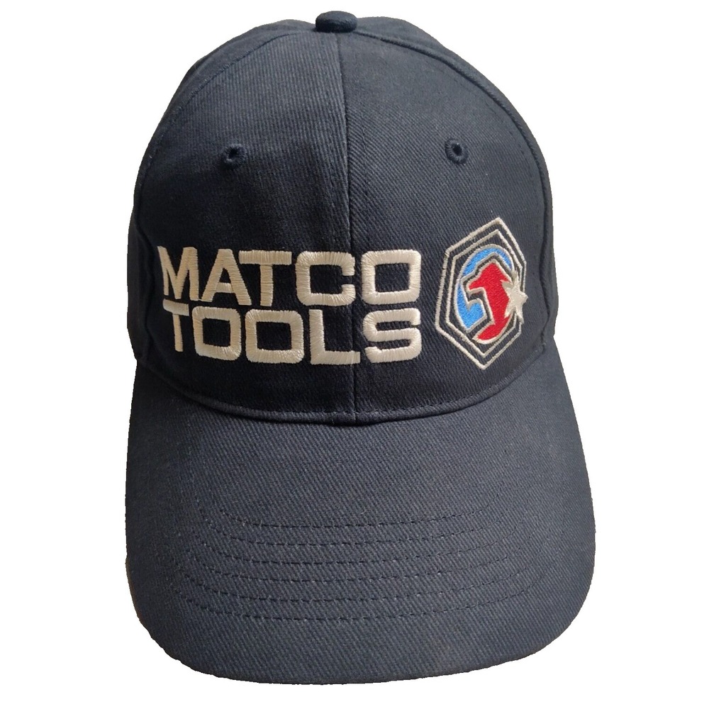 MATCO TOOLS Men One Size 100% Cotton Blue Adjustable Baseball Cap‎